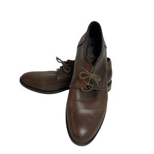 Vero Cuoio Dino Draghi Italian Leather Size 44 Dress Shoes Made in Italy